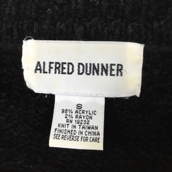 Alfred Dunner Color Block Sweater Long Sleeve S - Picture 5 of 5
